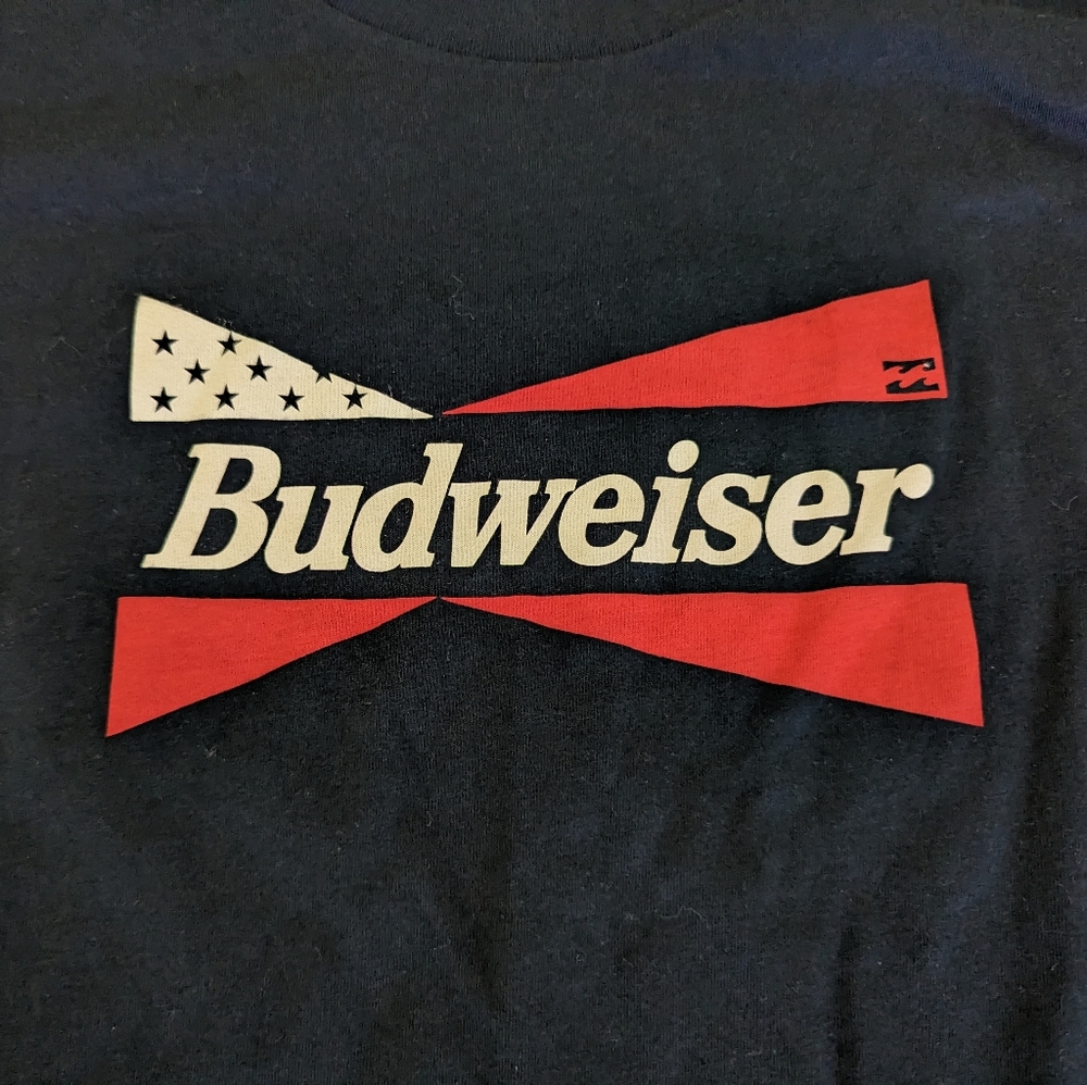Billabong Budweiser Flag T-shirt M